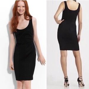 Diane Von Furstenberg Ulani Black Sheath Dress